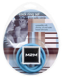 M2m Nitrile Cock Ring - Pack Of 3