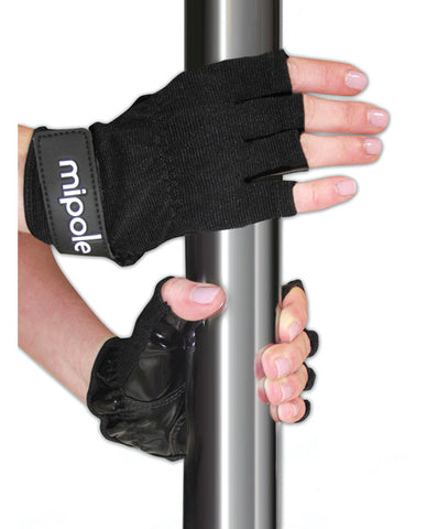 Mipole Dance Pole Gloves (pair) - Black