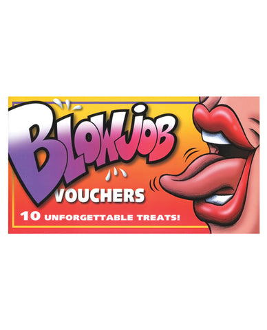 Blowjob Vouchers  - Book Of 10