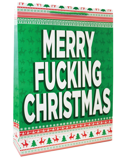 Merry Fucking Christmas Gift Bag - Large