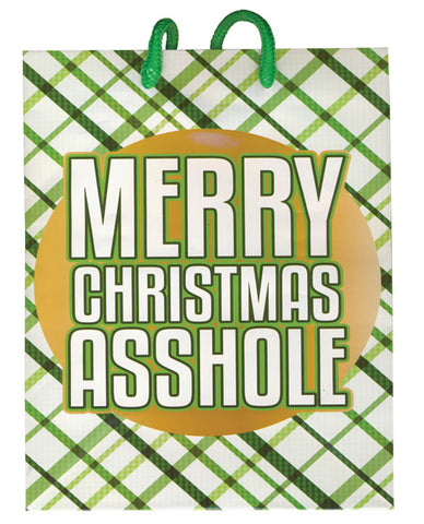 Merry Christmas Asshole Present Gift Bag