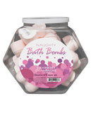 Naughty Bath Bombs Fishbowl - Strawberry Champagne Bowl Of 24