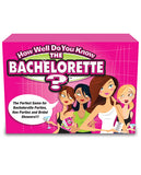 How Well Do You Know The Bachelorette-bride? Game