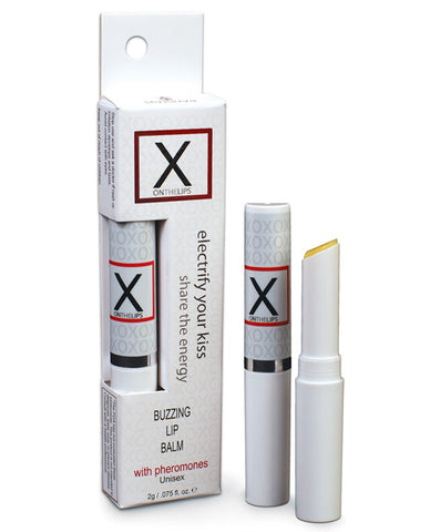 X On The Lips Buzzing Lip Balm W/pheromones