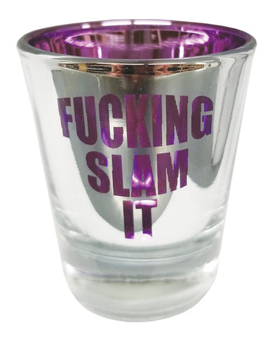 Fucking Slam It Shot Glass