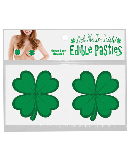 Edible Body Shamrock Pasties - Green Beer