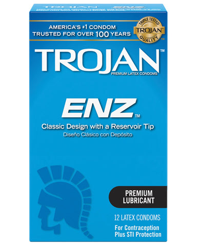 Trojan Enz Lubricated Condoms