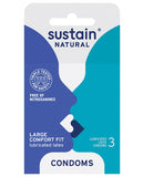 Sustain Condoms Comfort Fit - Pack Of 3