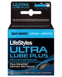 Lifestyles Ultra Lubricated - Box Of 3