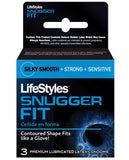 Lifestyles Snug Fit Condom - Pack Of 3