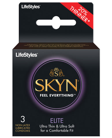 Lifestyles Skyn Elite - Pack Of 3