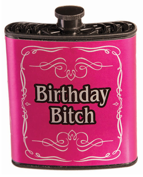 Birthday Bitch Flask