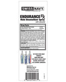 Swiss Navy Endurance Male Desensitizer Spray - .5 Oz