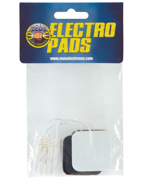 Zeus Electrosex Adhesive Electro Pads - Pack Of 4