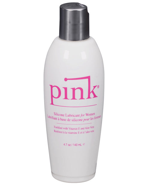 Pink Silicone Lube - Oz Flip Top Bottle