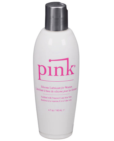 Pink Silicone Lube - Oz Flip Top Bottle