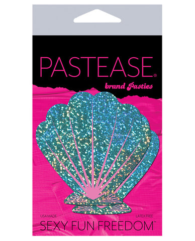 Pastease Glitter Shell - Seafoam Green And Pink O-s