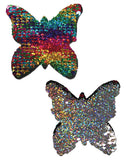 Pastease Color Changing Flip Sequins Butterfly - Rainbow O-s