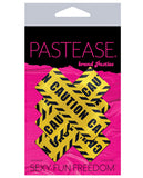 Pastease Caution Cross - Black-yellow O-s