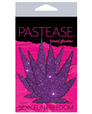 Pastease Glitter Leaf  - Royal Purple O-s