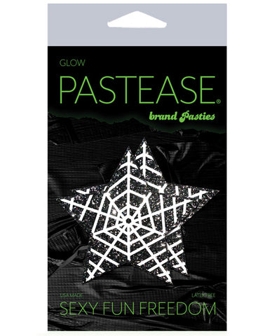 Pastease Halloween Glitter Web  - Glow In The Dark Black-white O-s