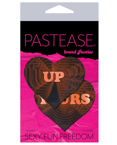 Pastease Up Yours Heart - Black-red O-s