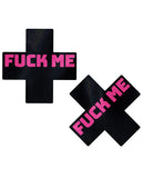 Pastease Fuck Me Plus - Black-pink O-s