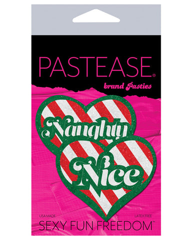 Pastease Naughty-nice Candy Canes Heart - Multicolors O-s