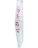 Bride To Be Flashing Sash