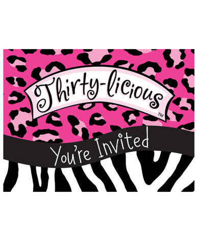 Thirty-licious Invitation