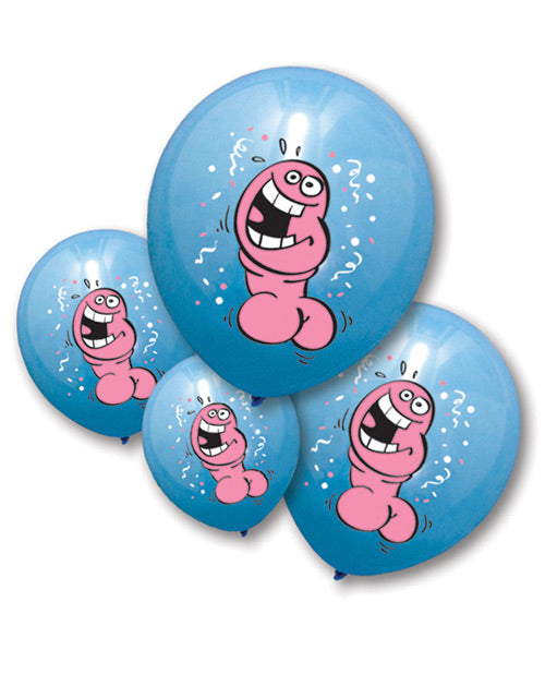 Bachelorette Pecker Balloons - Pack Of 6