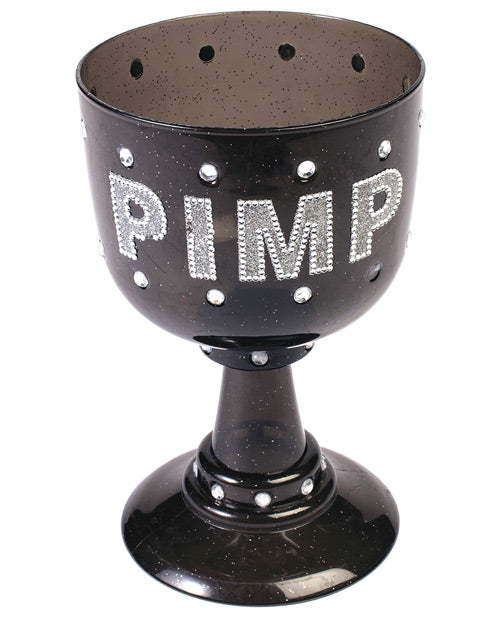 Jumbo Plastic Pimp Goblet - Black