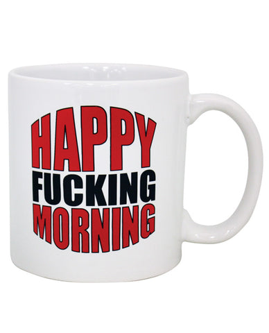 No Eta Attitude Mug Happy Fucking Morning - 22 Oz