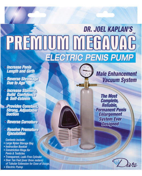 Dr. Joel Kaplan Electric Male Enlargement Pump System - Medium 2" I.d.