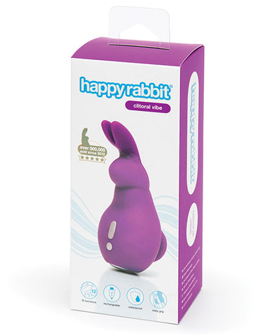 Happy Rabbit Clitoral Vibe Rechargeable - Purple