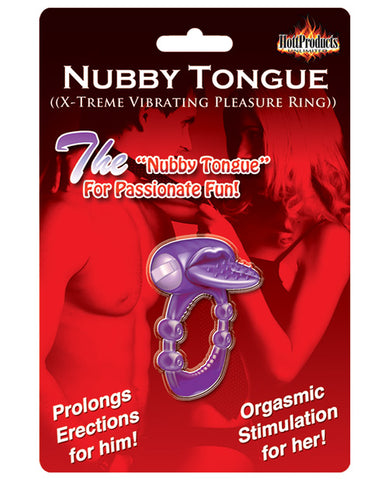 Nubby Tongue X-treme Vibrating Pleasure Ring