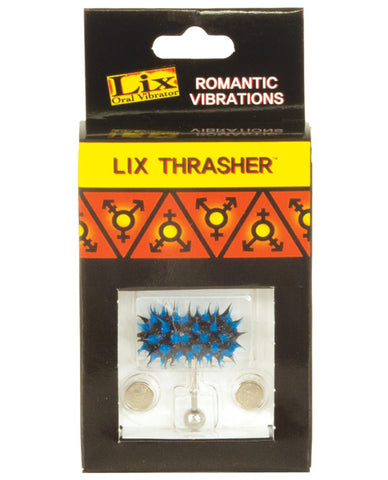 Lix Thrasher Oral Vibrator Tongue Ring - Asst. Colors