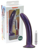 Tantus Leisure Silicone Vibrating Dildo - Midnight Purple