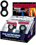 Adam Male Cock & Ball Infinity Cockring - Display Of 24