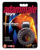 Adam Male Toys Cock Rope Vibrating Cockring