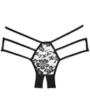 Adore Lace Sweet Heavens Panty Black O-s