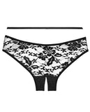 Adore Lace Sweet Heavens Panty Black O-s