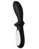 Adam & Eve Silicone Warming Prostate Massager - Black