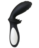 Adam & Eve Silicone Warming Prostate Massager - Black