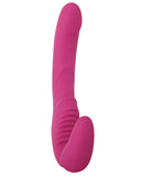 Adam & Eve Eve's Vibrating Strapless Strap On - Pink