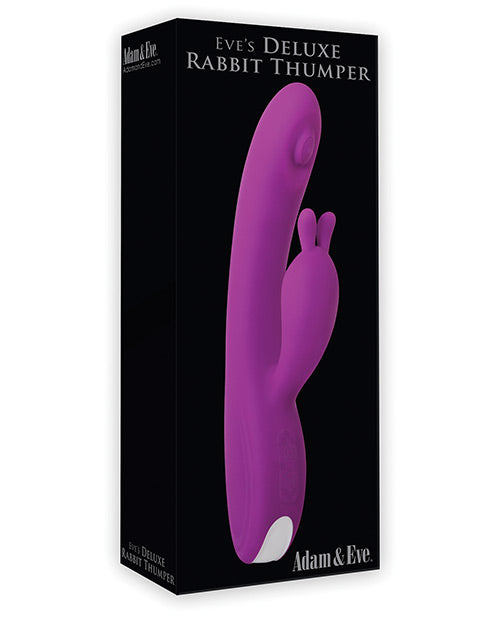 Adam & Eve Eve's Deluxe Rabbit Thumper - Purple