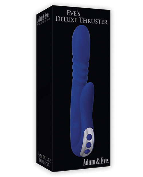 Adam & Eve Eve's Dual Stim Deluxe Thruster - Blue