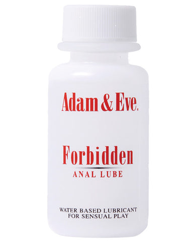 Adam & Eve Forbidden Water Based Anal Lube - 1 Oz