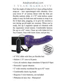 Adam & Eve Universal Vibrating Hollow Strap On