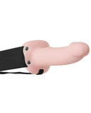 Adam & Eve Soft Hollow Strap On - Flesh